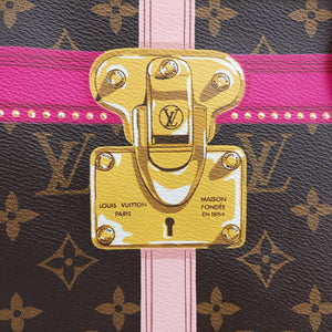 Vintage Louis Vuitton Neverfull MM Summer Trunk brown×Multicolor Monogram Canvas M41390 shoulderbag | stylenewstar
