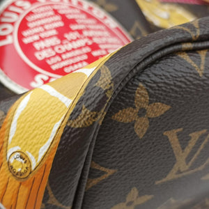 Vintage Louis Vuitton Neverfull MM Summer Trunk brown×Multicolor Monogram Canvas M41390 shoulderbag | stylenewstar