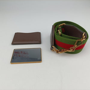 Secondhand Gucci New Bamboo White x Brown x Multicolor Canvas×Leather 675797 shoulderbag | stylenewstar