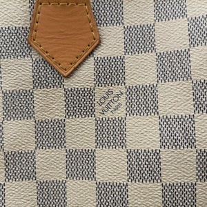 Secondhand Louis Vuitton Speedy 30 Azur Damier Canvas N41533 handbag | stylenewstar