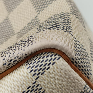 Secondhand Louis Vuitton Speedy 30 Azur Damier Canvas N41533 handbag | stylenewstar