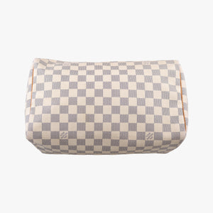 Secondhand Louis Vuitton Speedy 30 Azur Damier Canvas N41533 handbag | stylenewstar