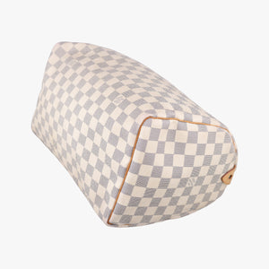 Secondhand Louis Vuitton Speedy 30 Azur Damier Canvas N41533 handbag | stylenewstar