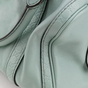 Pre-owned Gucci Sherry Line Green Leather 269876 shoulderbag | stylenewstar
