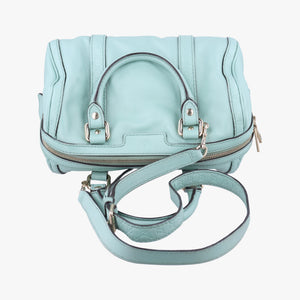 Pre-owned Gucci Sherry Line Green Leather 269876 shoulderbag | stylenewstar