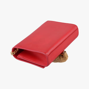 Pre-owned Yves Saint Laurent KATE Red Leather 354120 shoulderbag | stylenewstar