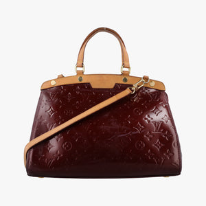 Pre-owned Louis Vuitton Brea MM ROUGE FAUVISTE Vernis M91690 shoulderbag | stylenewstar