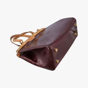 Pre-owned Louis Vuitton Brea MM ROUGE FAUVISTE Vernis M91690 shoulderbag | stylenewstar