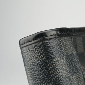 Pre-owned Louis Vuitton Tadao Noir Damier Graphite N51192 handbag | stylenewstar