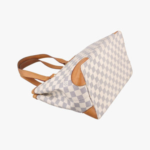 Pre-owned Louis Vuitton HAMPSTEAD PM AZUR Damier Canvas N51207 handbag | stylenewstar