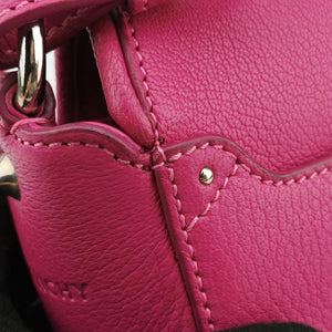 Pre-owned Givenchy Obsedia Pink Leather shoulderbag | stylenewstar