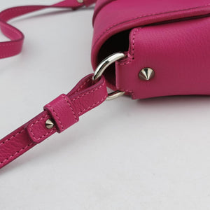 Pre-owned Givenchy Obsedia Pink Leather shoulderbag | stylenewstar