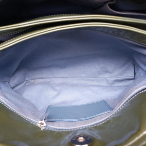 Secondhand Chanel Mademoiselle Bowling Green Patent A50558 shoulderbag | stylenewstar
