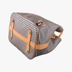 Pre-owned Louis Vuitton Neo brown×Argent Monogram Eden×calf leather M40355 shoulderbag | stylenewstar