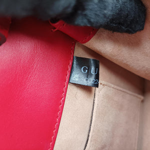 Secondhand Gucci Sylvie Red Leather 470270 shoulderbag | stylenewstar