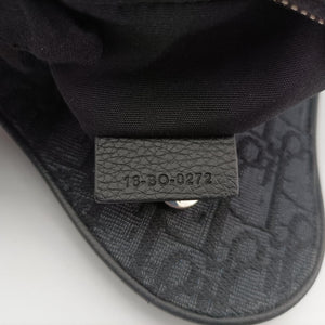 Secondhand Christian Dior Saddle Black Jacquard bum bag/waist bag | stylenewstar