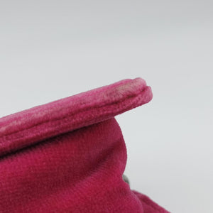 Pre-owned Chanel BOY CHANEL Pink velour A67364 shoulderbag | stylenewstar