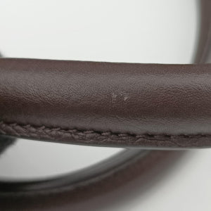 Pre-owned Ferragamo hug brown leather handbag | stylenewstar