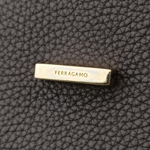Pre-owned Ferragamo hug brown leather handbag | stylenewstar