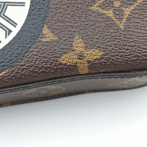 Vintage Louis Vuitton Felicie Pochette Brown×Multicolor Monogram Canvas M62145 shoulderbag | stylenewstar