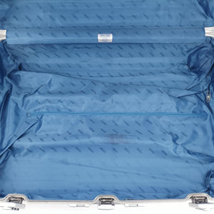 Pre-owned RIMOWA TOPAS Silver aluminum suitcase | stylenewstar