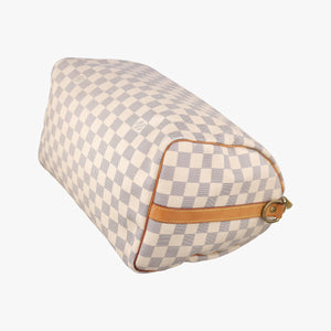 Pre-owned Louis Vuitton Speedy 30 AZUR Damier Canvas N41533 shoulderbag | stylenewstar