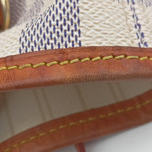 Pre-owned Louis Vuitton NEVERFULL MM AZUR Damier Canvas N51107 shoulderbag | stylenewstar