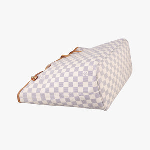 Pre-owned Louis Vuitton NEVERFULL MM AZUR Damier Canvas N51107 shoulderbag | stylenewstar