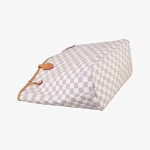 Pre-owned Louis Vuitton NEVERFULL MM AZUR Damier Canvas N51107 shoulderbag | stylenewstar