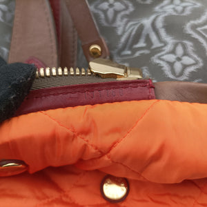 Pre-owned Louis Vuitton 2010 Collection Aviator Gray×Red×Brown Canvas ×Leather M40385 shoulderbag | stylenewstar