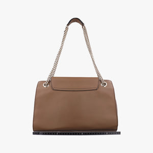 Pre-owned Gucci Emily Brown Leather 295403 shoulderbag | stylenewstar