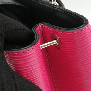 Pre-owned Louis Vuitton Kleber PM Freesia × Noir Epi M51347 shoulderbag | stylenewstar