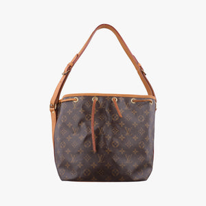 Pre-owned Louis Vuitton Petit Noe Brown Monogram Canvas M42224 shoulderbag | stylenewstar
