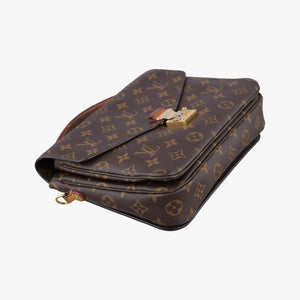 Pre-owned Louis Vuitton Pochette Metis MM Brown Monogram Canvas M44875 shoulderbag | stylenewstar