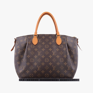 Pre-owned Louis Vuitton TURENNE MM Brown Monogram Canvas M48814 shoulderbag | stylenewstar