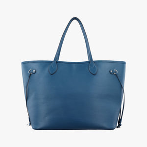 Secondhand Louis Vuitton Neverfull MM Cyan Epi M40930 shoulderbag | stylenewstar