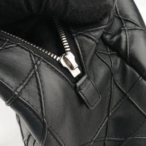 Pre-owned Christian Dior Cannage Soft Shopping Black lambskin shoulderbag | stylenewstar