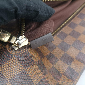 Vintage Louis Vuitton BROOKLYN MM EBENE Damier Canvas N51211 shoulderbag | stylenewstar