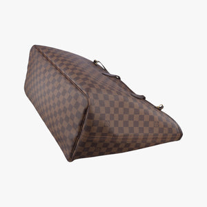Pre-owned Louis Vuitton NEVERFULL GM EBENE Damier Canvas N51106 shoulderbag | stylenewstar