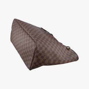 Pre-owned Louis Vuitton NEVERFULL GM EBENE Damier Canvas N51106 shoulderbag | stylenewstar