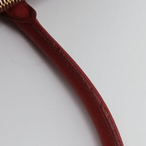 Pre-owned Prada Galleria Red SAFFIANO Leather BN1874 shoulderbag | stylenewstar
