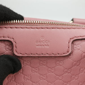 Secondhand Gucci Sherry Line Pink Leather 247205 shoulderbag | stylenewstar