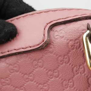 Secondhand Gucci Sherry Line Pink Leather 247205 shoulderbag | stylenewstar