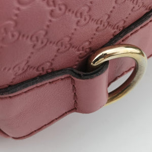 Secondhand Gucci Sherry Line Pink Leather 247205 shoulderbag | stylenewstar