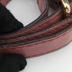Secondhand Gucci Sherry Line Pink Leather 247205 shoulderbag | stylenewstar