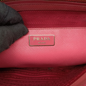 Secondhand Prada Promenade Pink SAFFIANO Leather BN2558 handbag | stylenewstar
