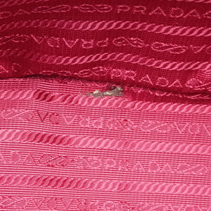 Secondhand Prada Promenade Pink SAFFIANO Leather BN2558 handbag | stylenewstar