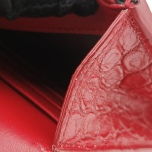 Pre-owned Yves Saint Laurent KATE Red Leather 452159 shoulderbag | stylenewstar