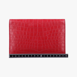 Pre-owned Yves Saint Laurent KATE Red Leather 452159 shoulderbag | stylenewstar
