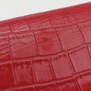 Pre-owned Yves Saint Laurent KATE Red Leather 452159 shoulderbag | stylenewstar
